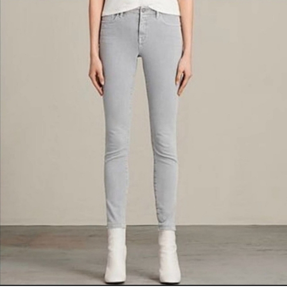 All Saints Denim - All Saints Jewel Gray Jeans Size 27